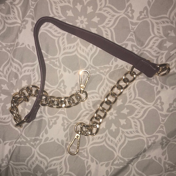 Midnight Grape ‘N Gold Handbag - Picture 6 of 6